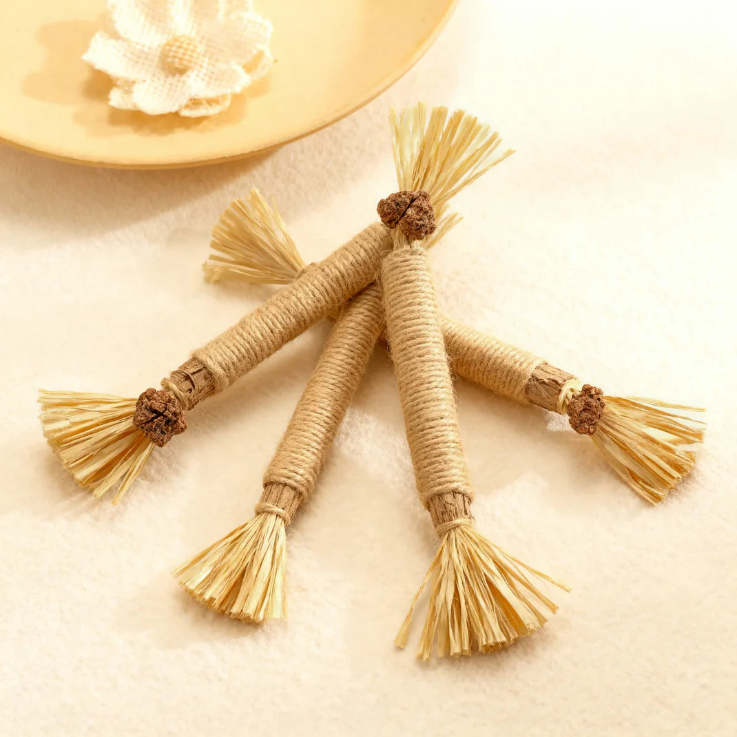 3x Zahnpflege-Kaustangen