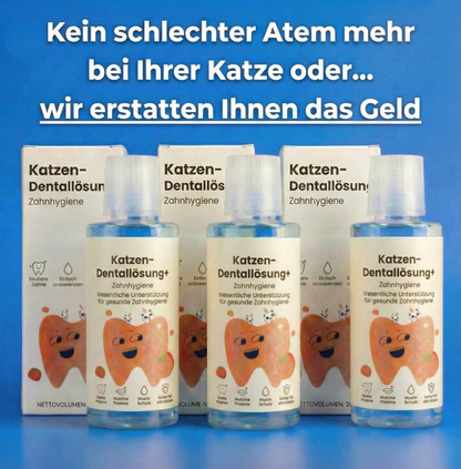Dentallösung+ – Zahnpflege-Mittel für Katzen